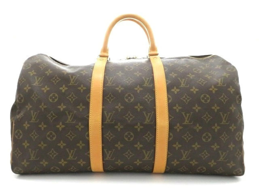LOUIS VUITTON Keepall Boston Bag Monogram